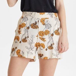 ICHI - Floral Print Shorts